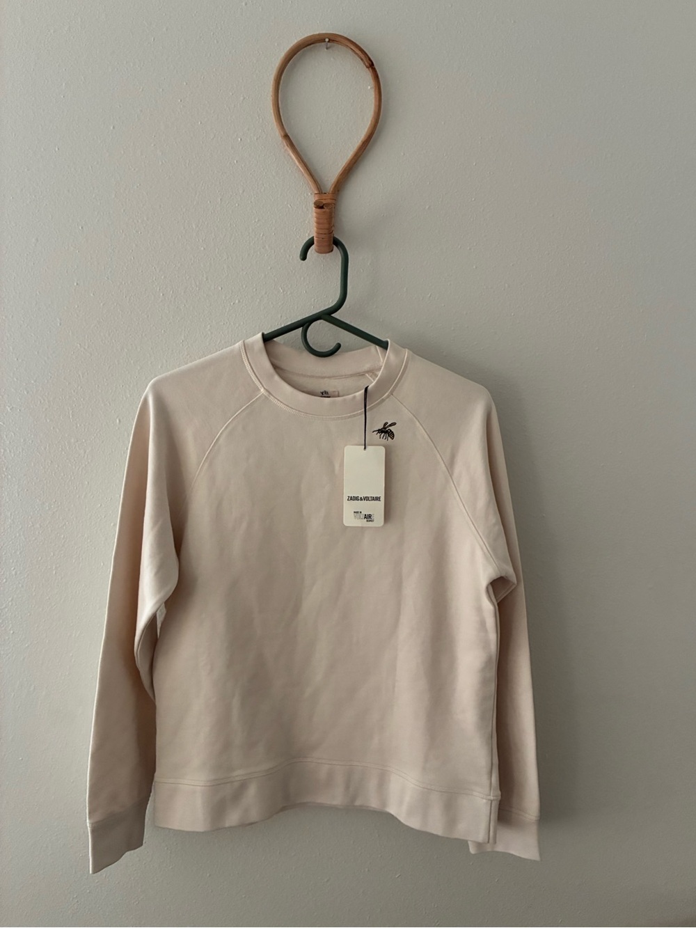 NWT Zadig & Voltaire "Unlimited Love Tour" Graphic Sweatshirt - Size 16 or S/XS